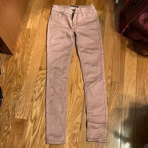 Pink jeans